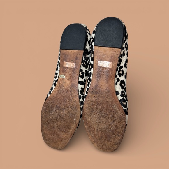 AnnTaylor calf’s hair Leopard Print Women's Flats - Picture 10 of 12